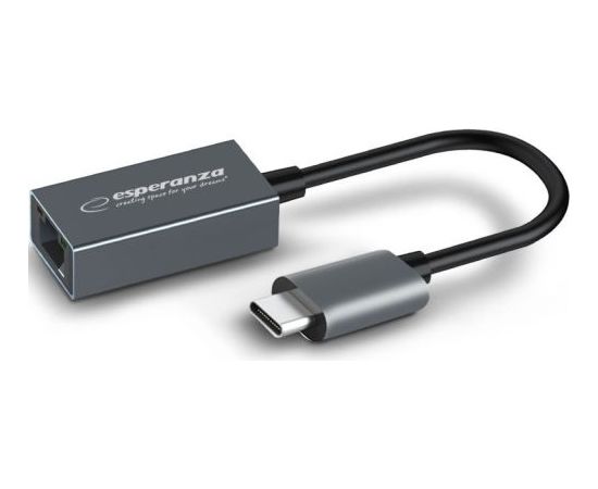 Esperanza ENA102 USB Type C- RJ45 Adapteris