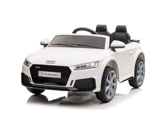 Lean Cars Audi TTRS vienvietīgs elektroauto bērniem, balts