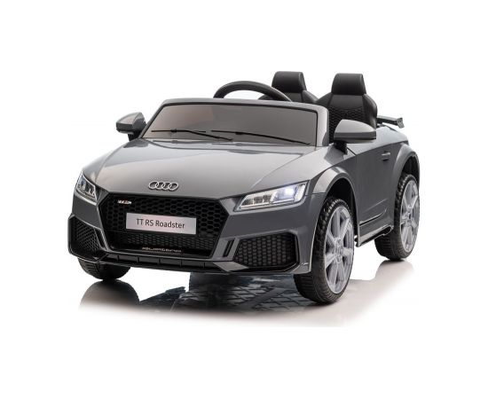 Lean Cars Audi TTRS vienvietīgs bērnu elektroauto, pelēks