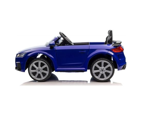 Lean Cars Audi TTRS vienvietīgs elektroauto, tumši zils Детский электромобиль