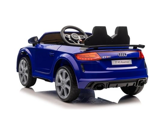 Lean Cars Audi TTRS vienvietīgs elektroauto, tumši zils Детский электромобиль