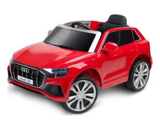 Toyz Audi RS Q8, sarkans Vienvietīgs bērnu elektromobilis