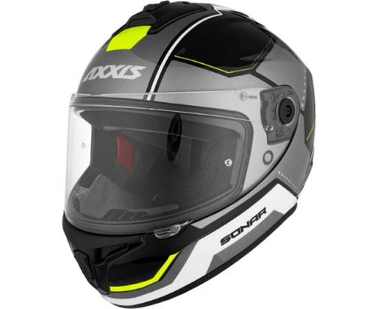 Axxis Helmets, S.a DrakenSONAR (S) B13 BlackGreyMat ķivere