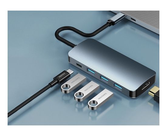 Remax RU-U5 Dok Stacija 5-in-1 Dokstacijas portatīvajiem datoriem