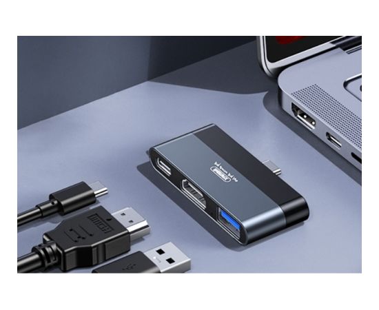 Remax RP-U15 Docking Station USB / HDMI / USB-C