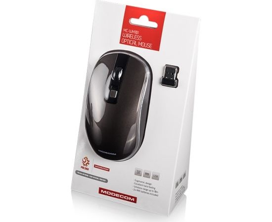 Modecom M-MC-WM101-300 mouse Ambidextrous RF Wireless Optical 1600 DPI