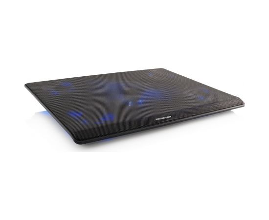 Modecom SILENT FAN MC-CF15 notebook cooling pad 43.2 cm (17") Black Palikņi portatīvajiem datoriem