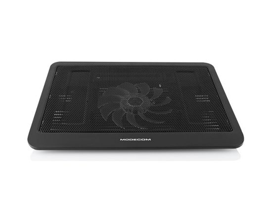 Modecom CF13 notebook cooling pad 35.6 cm (14") Black