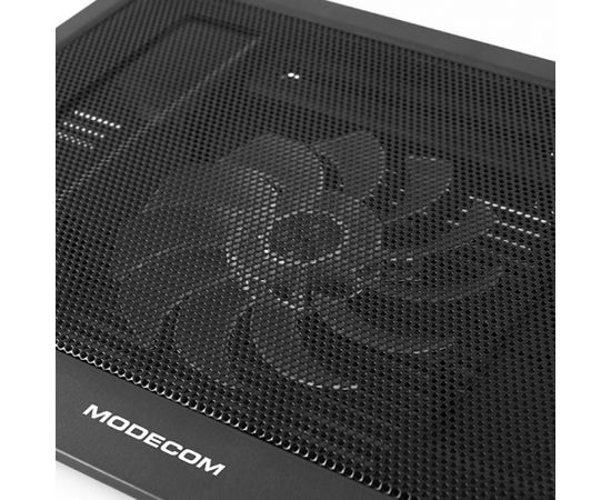 Modecom CF13 notebook cooling pad 35.6 cm (14") Black