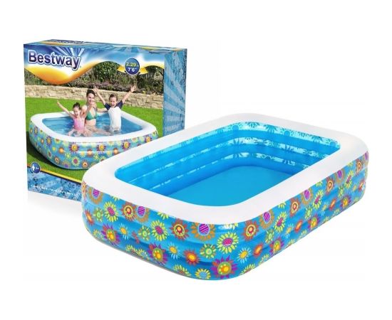 Inflatable Pool Flowers 229 x 152 x 56 cm Bestway 54120