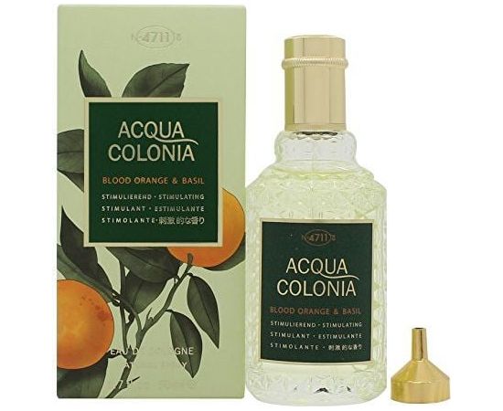 4711 Acqua Colonia Blood Orange&Basil Edc 50ml Unisex Smaržas