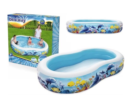 Inflatable Ocean Pool 262 x 157 x 46 cm Bestway 54118