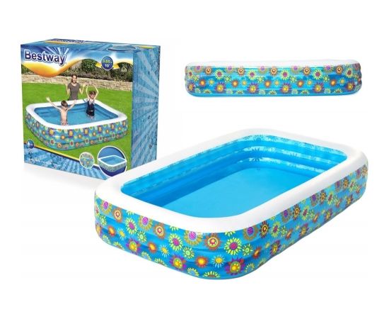 Inflatable Pool Flowers 305 x 183 x 56 cm Bestway 54121