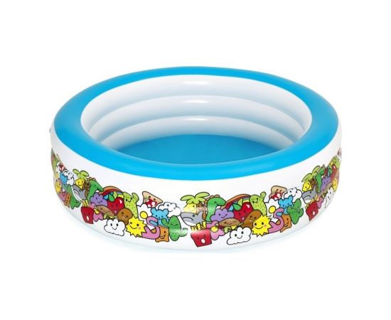 Inflatable Round Pool 196 cm x 53 cm Bestway 51122