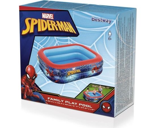 Spider-Man Inflatable Pool 200 x 146 x 48 cm Bestway 98011