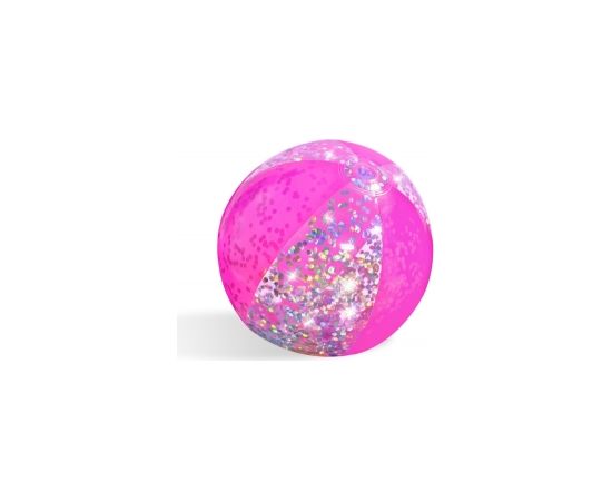 Beach Ball With Glitter Pink 41cm Bestway 31050