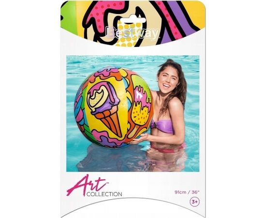 Inflatable Beach Ball Multicolor 91 cm Bestway 31044