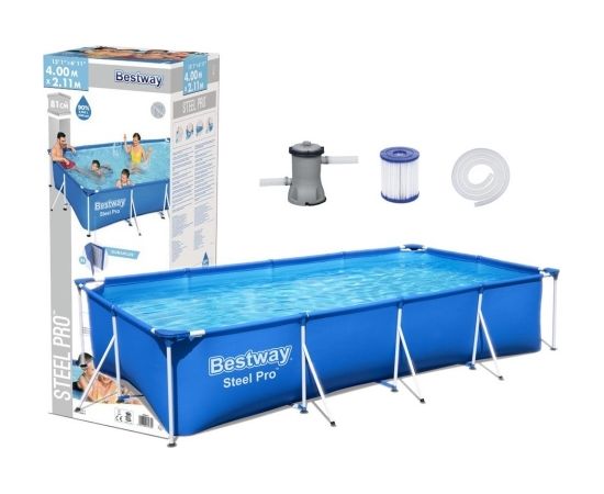 Frame Pool 400 x 211 x 81 cm Bestway 56424