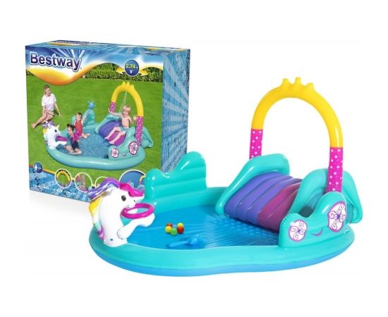 Inflatable Unicorn Playground 274 x 198 x 137 cm Bestway 53097