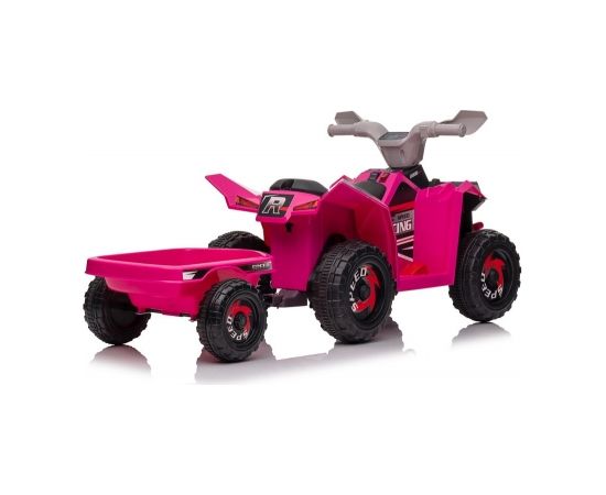Lean Cars XMX630T Pink Battery Quad Bike With Trailer Электрические мотоциклы