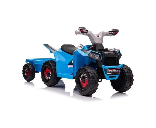 Lean Cars XMX630T Blue Battery Quad Bike With Trailer