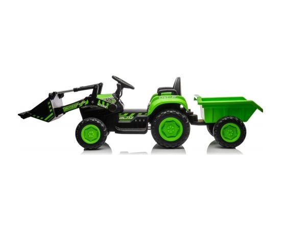 Lean Cars Rechargeable tractor with bucket BW-X002A Green