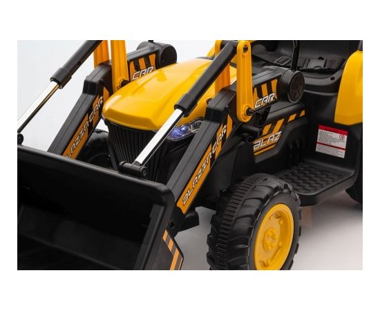 Lean Cars Rechargeable tractor with bucket BW-X002A Yellow