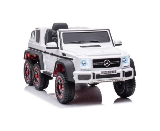 Lean Cars Electric Ride On Car Mercedes Benz G63 White Детский электромобиль