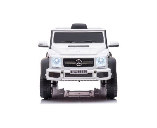 Lean Cars Electric Ride On Car Mercedes Benz G63 White Детский электромобиль