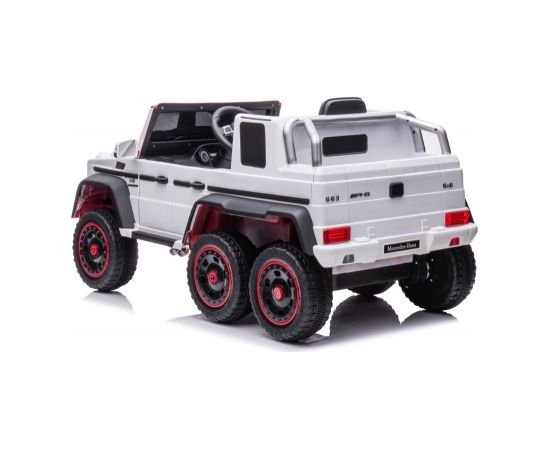 Lean Cars Electric Ride On Car Mercedes Benz G63 White Детский электромобиль