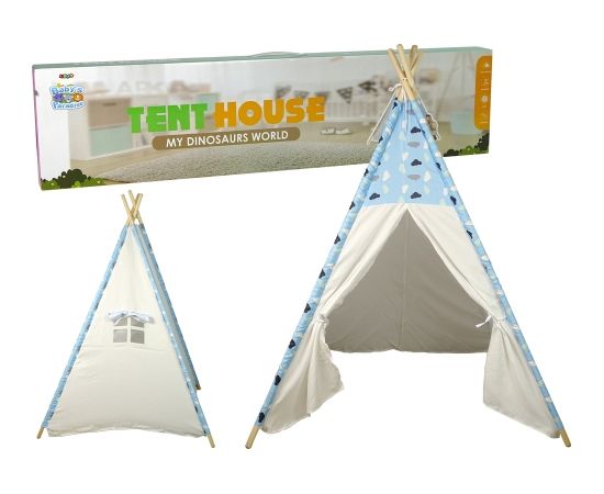 Import Leantoys Indian Tepee Tent Playhouse Clouds Waterproof