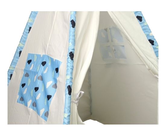 Import Leantoys Indian Tepee Tent Playhouse Clouds Waterproof