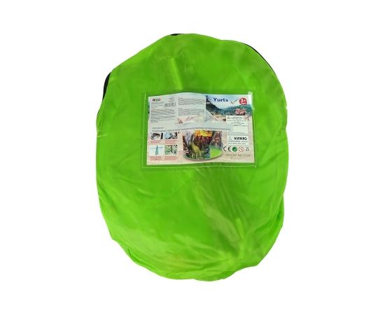 Import Leantoys Children's Tent House Dinosaurs Garden Green