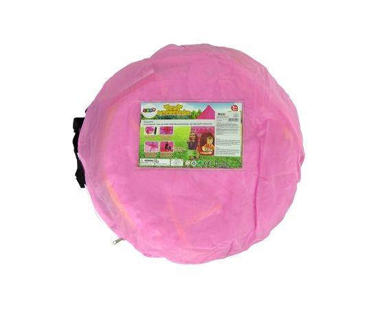 Import Leantoys Tent  Princess Palace For Kids Garden Crown Pink