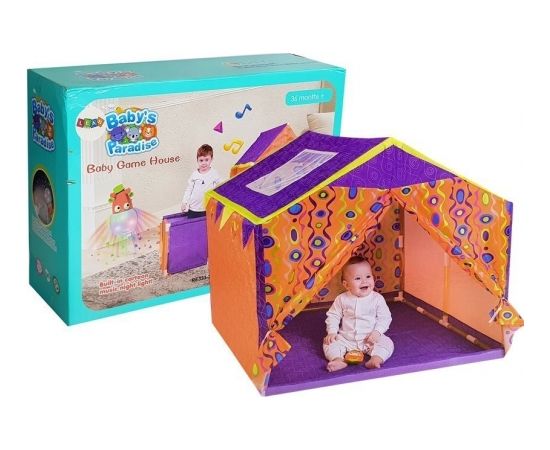 Import Leantoys Colorful Tent House for Children 112 cm x 110 cm x 102 cm