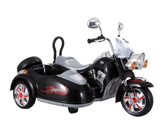 Lean Cars Electric Ride-On Motorbike SX138 Black