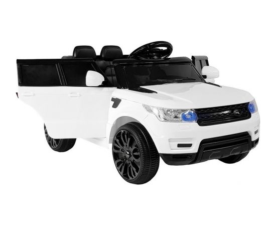 Lean Cars HL1638 Electric Ride-On Car White