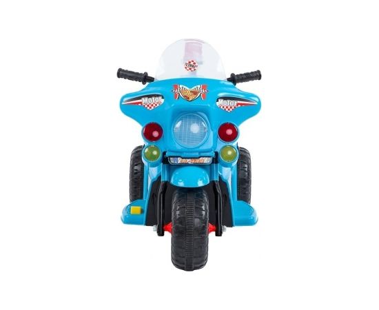 Lean Cars LL999 Electric Ride-On Motorbike Blue