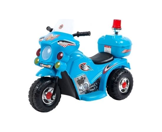 Lean Cars LL999 Electric Ride-On Motorbike Blue