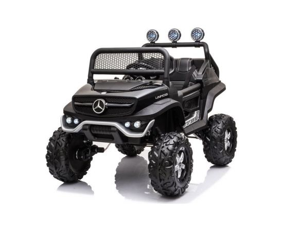 Lean Cars Electric Ride On Mercedes Unimog S Black