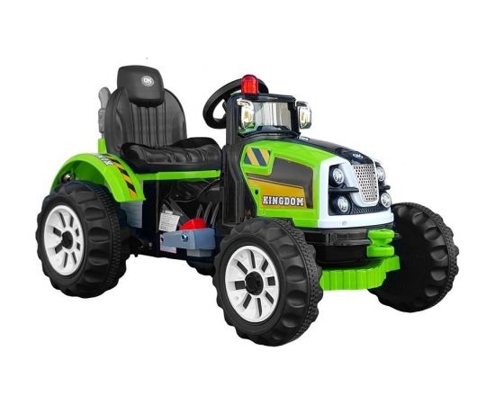 Lean Cars Electric Ride On Tractor Kingdom Green