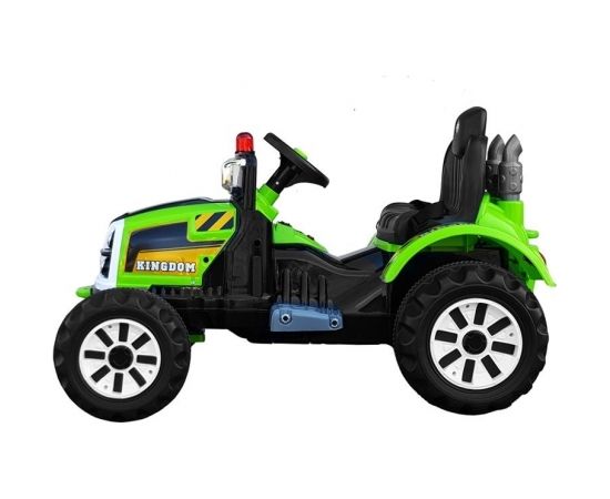 Lean Cars Electric Ride On Tractor Kingdom Green