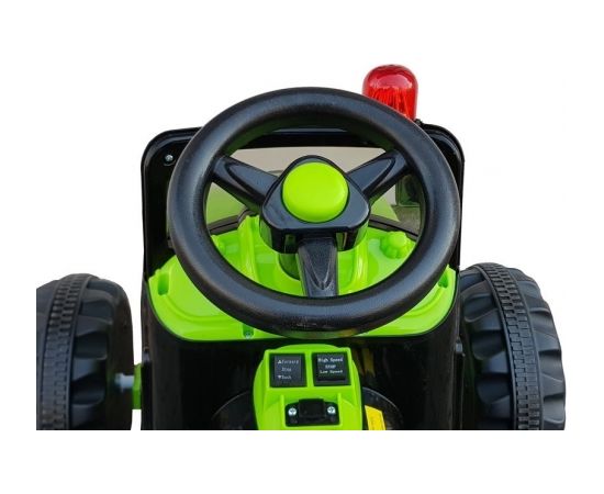 Lean Cars Electric Ride On Tractor Kingdom Green