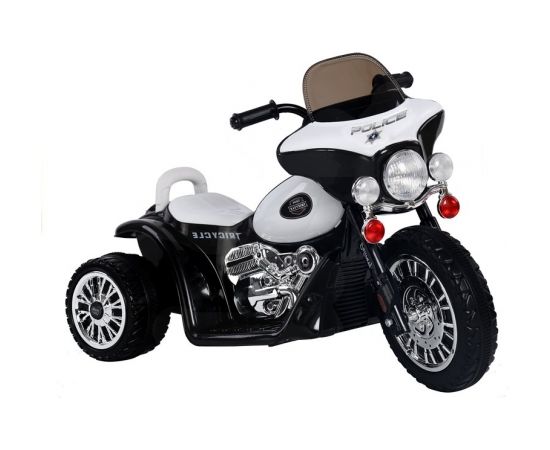 Lean Cars Black Electric Ride On Motorcycle JT568 Bērnu elektriskie motocikli un kvadracikli 