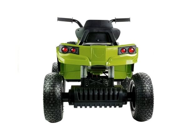 Lean Cars Quad BDM0906 Electric Ride On Vehicle Pumped Wheels - Green
