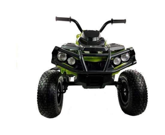Lean Cars Quad BDM0906 Electric Ride On Vehicle Pumped Wheels - Green