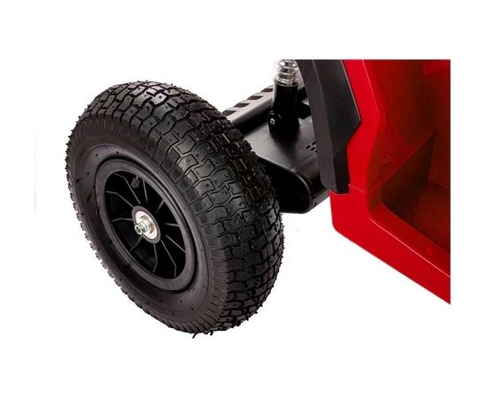 Lean Cars Quad BDM0906 Electric Ride On Vehicle Pumped Wheels - Red