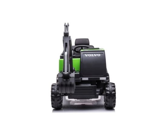 Lean Cars Battery Excavator Volvo DK-VE888 Green Bērnu elektriskie traktori un kravas auto 