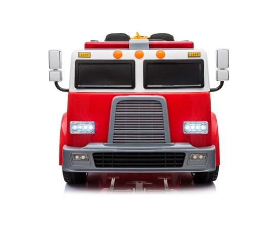 Lean Cars Fire Truck Red - Electric Ride On Car
