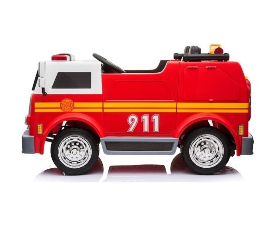 Lean Cars Fire Truck Red - Electric Ride On Car
